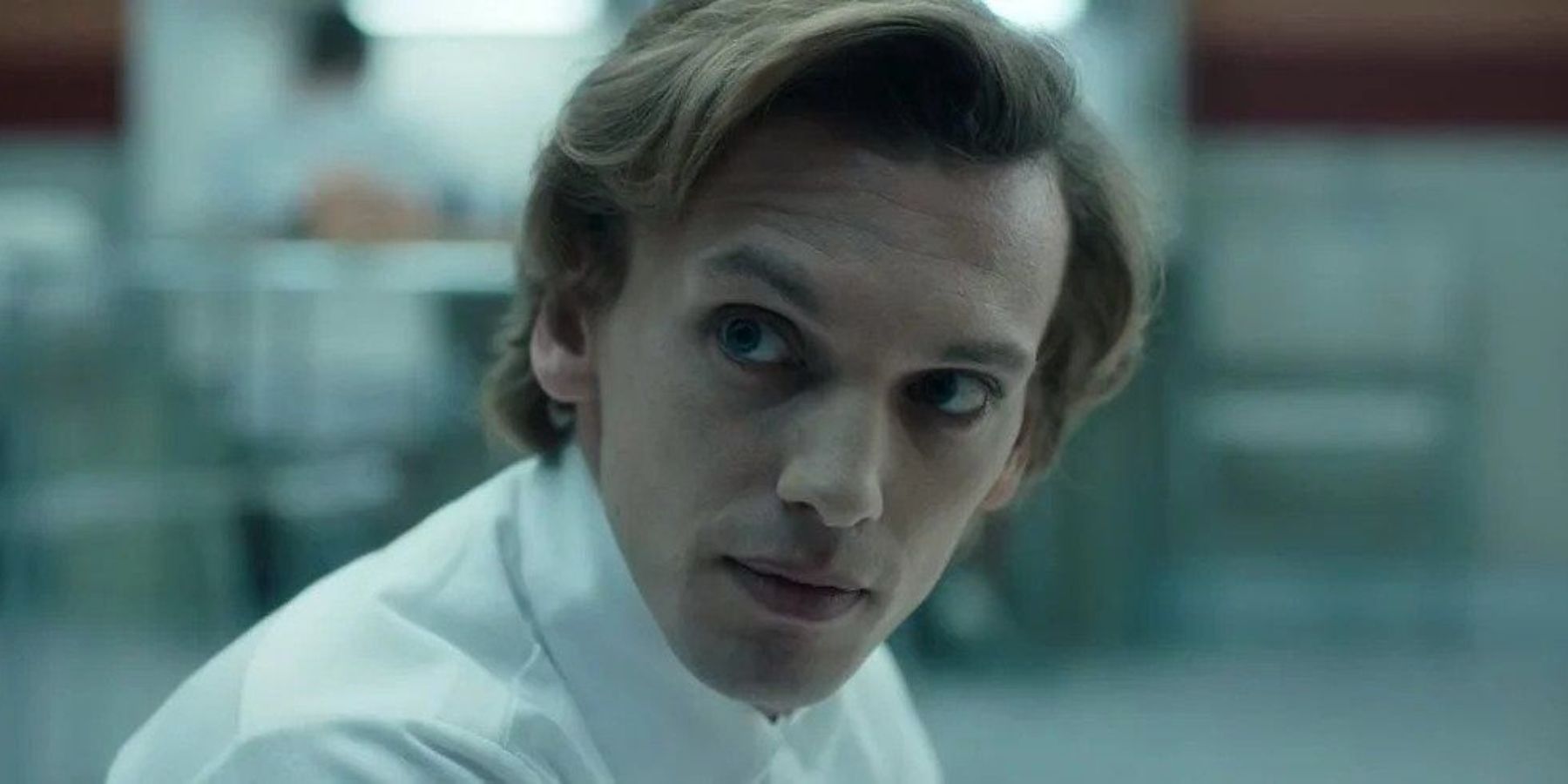 Jamie Campbell Bower as 001/Henry Creel on Stranger Things