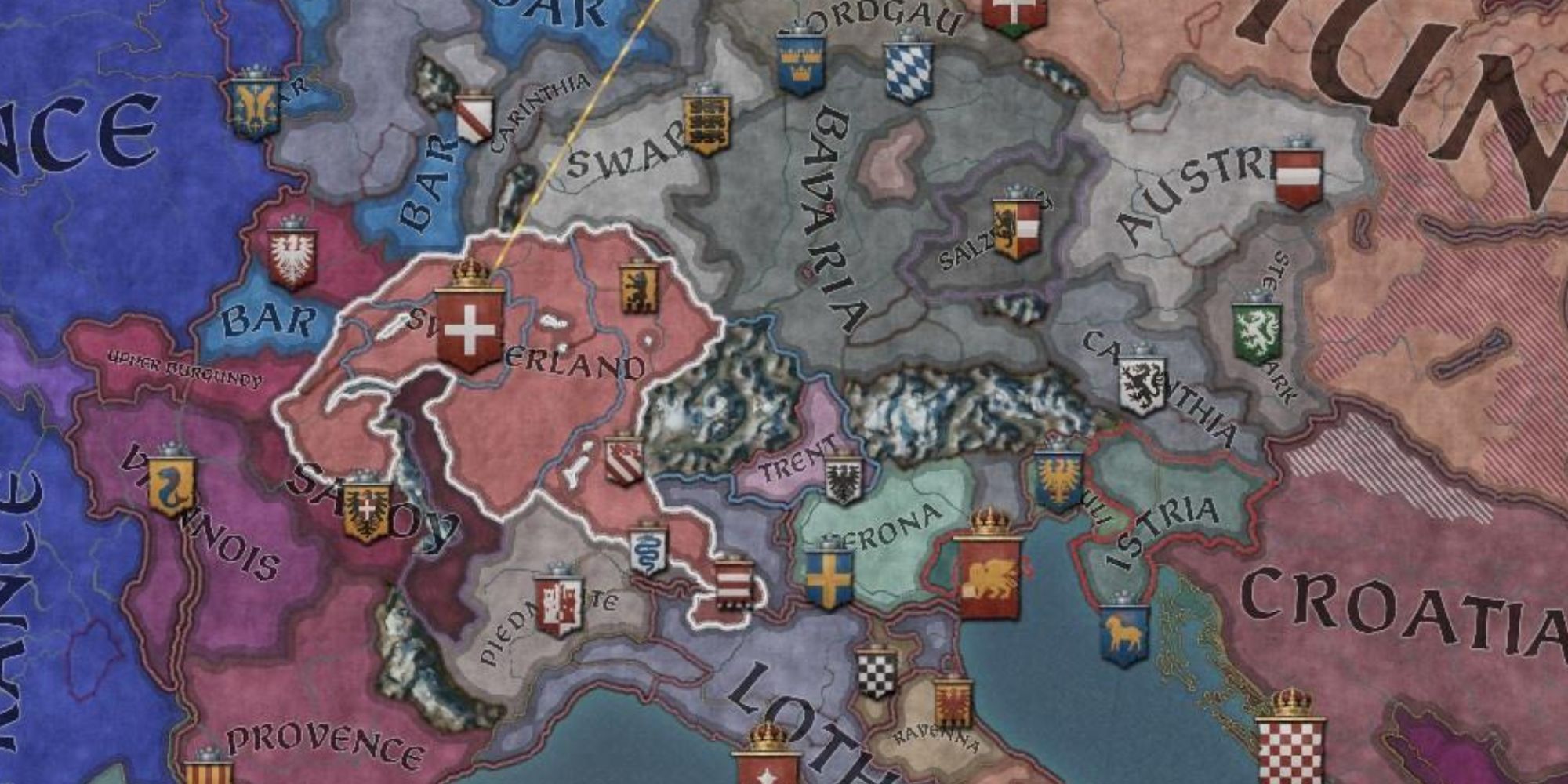 Kingdom Of Switzerland Crusader Kings 3