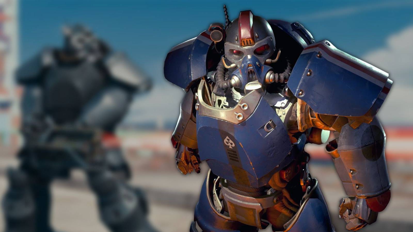 image showing the t-65 power armor in fallout 76.