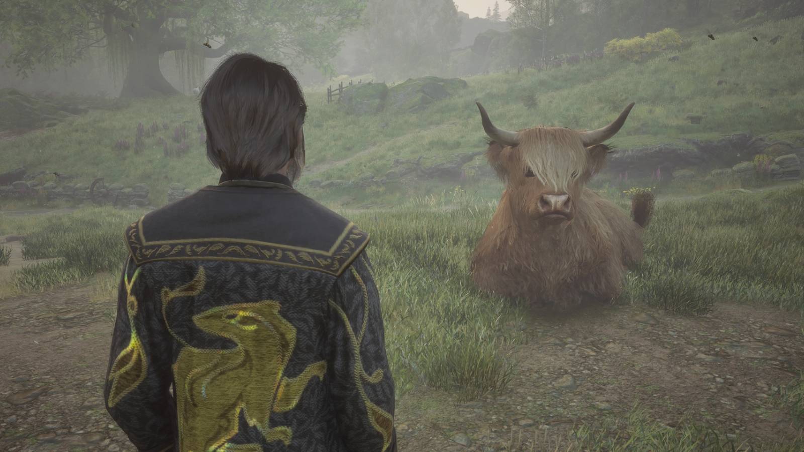 Finding a cow in Hogwarts Legacy