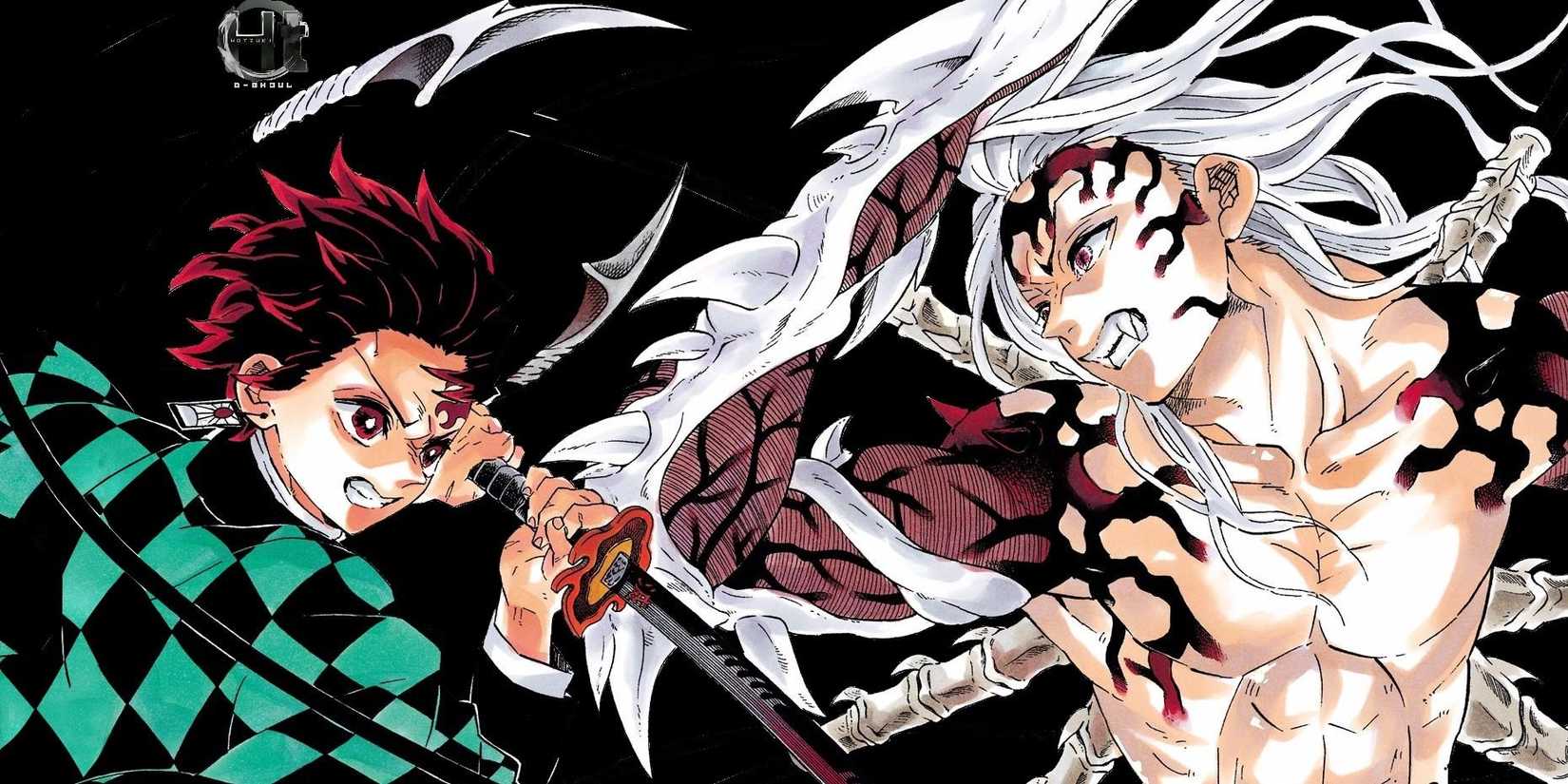 Tanjiro vs Muzan in Demon Slayer