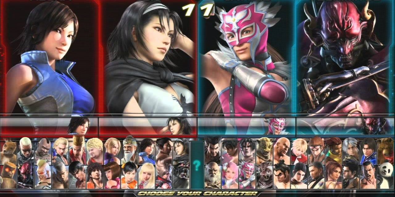 Tekken Tag Tournament 2 Choose Your Character Screen