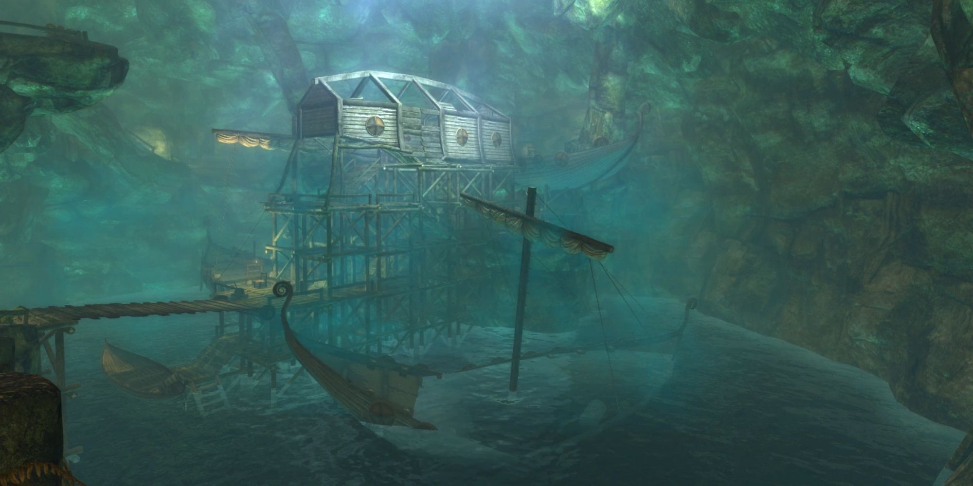 Skyrim Broken Oar Grotto Shipwreck Fort