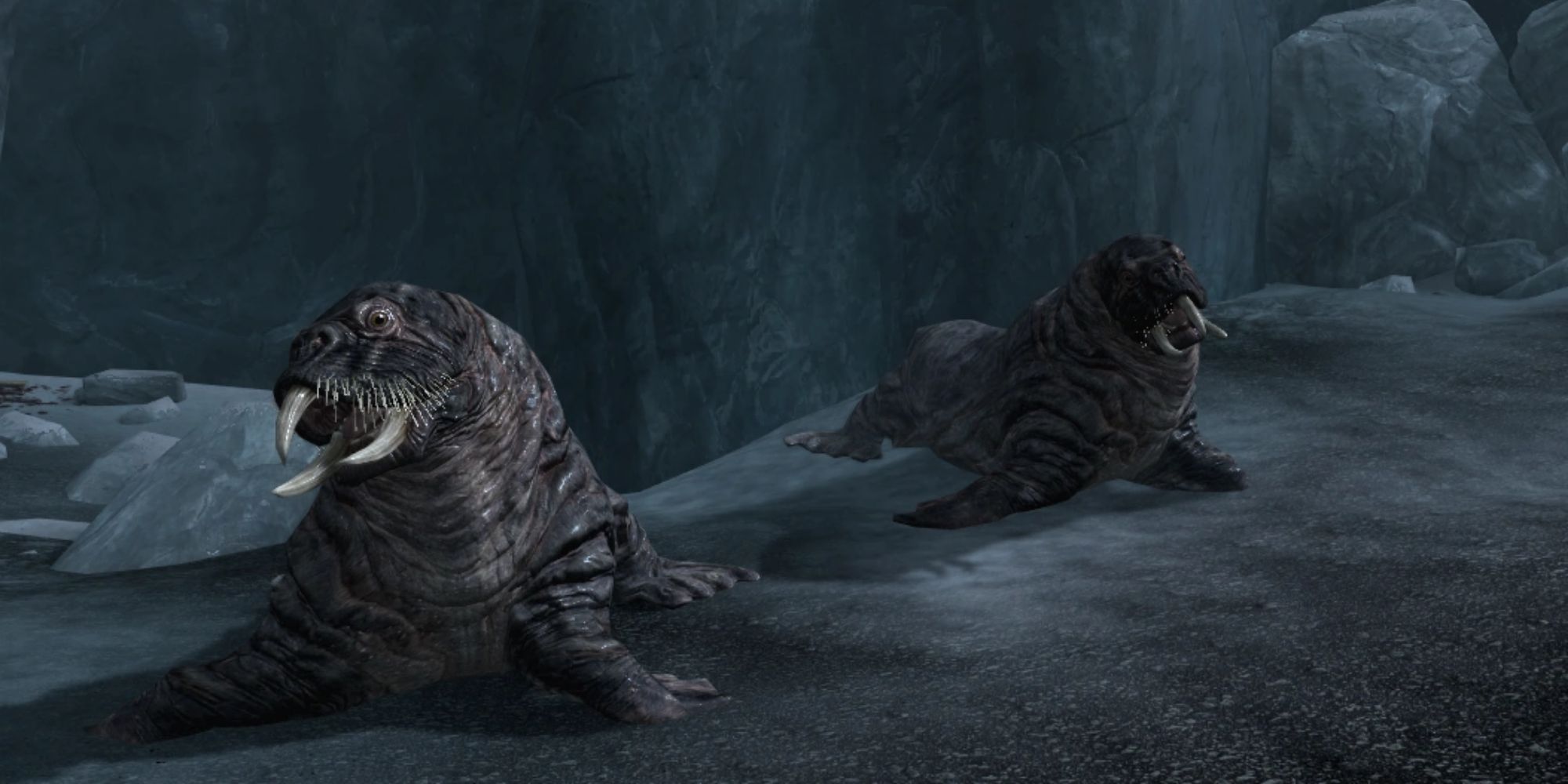 Skyrim two horkers