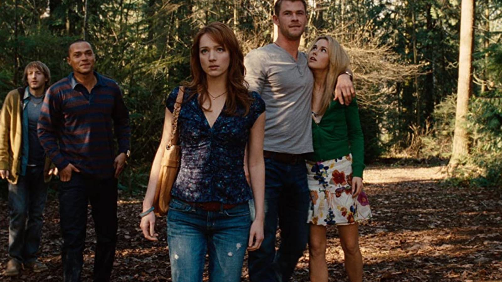 Marty, Holden, Dana, Kurt and Jules In The Cabin In The Woods