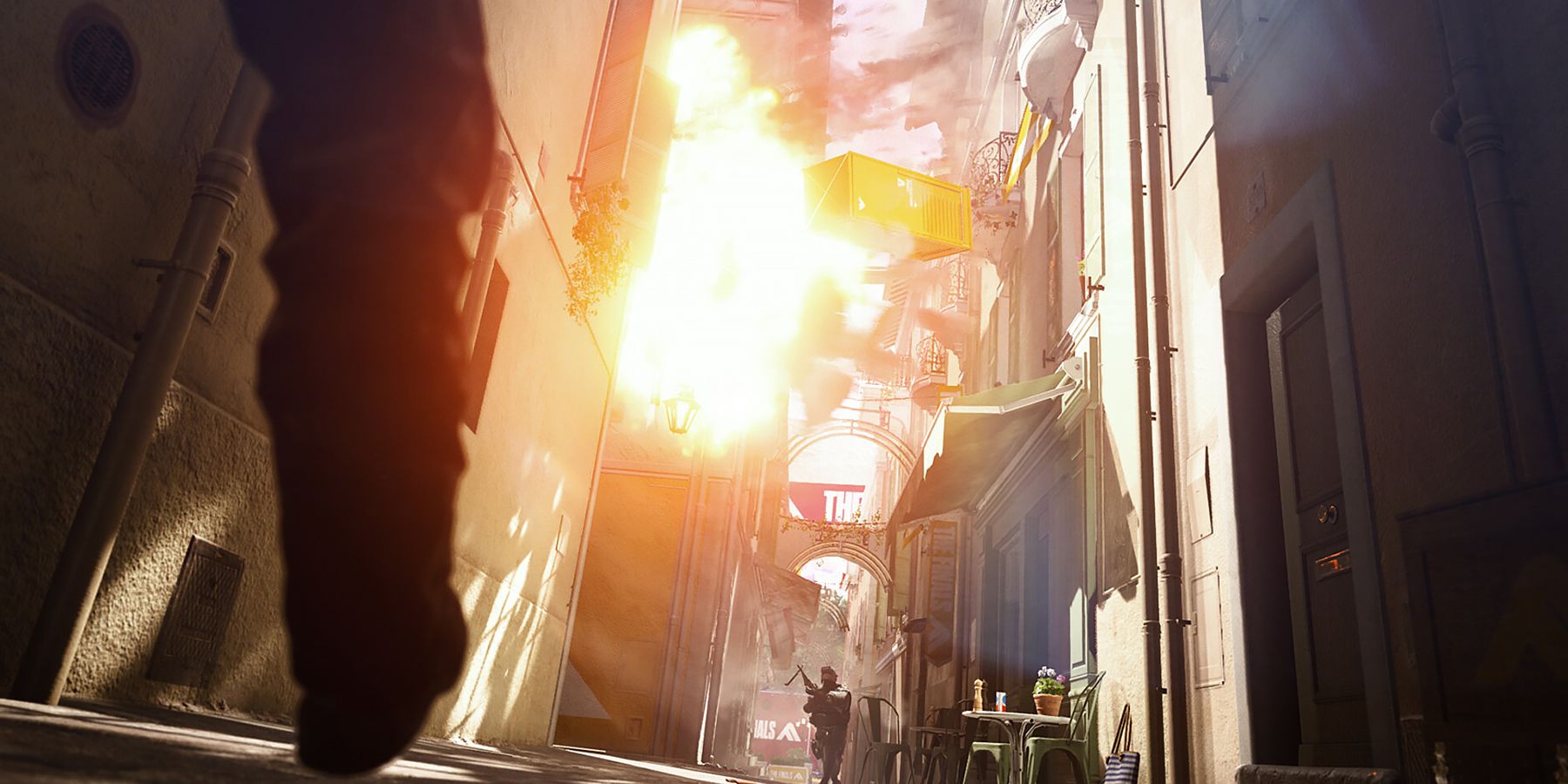 Embark Studios' The Finals screenshot of an explosion.