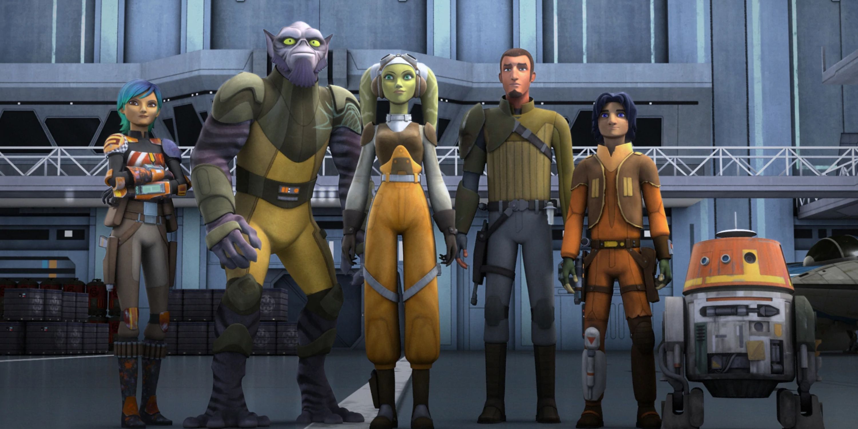the ghost crew from star wars rebels