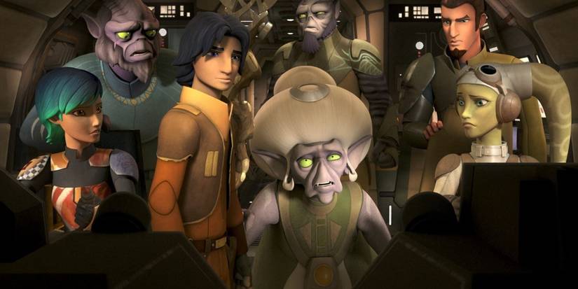 the ghost crew with lasat species