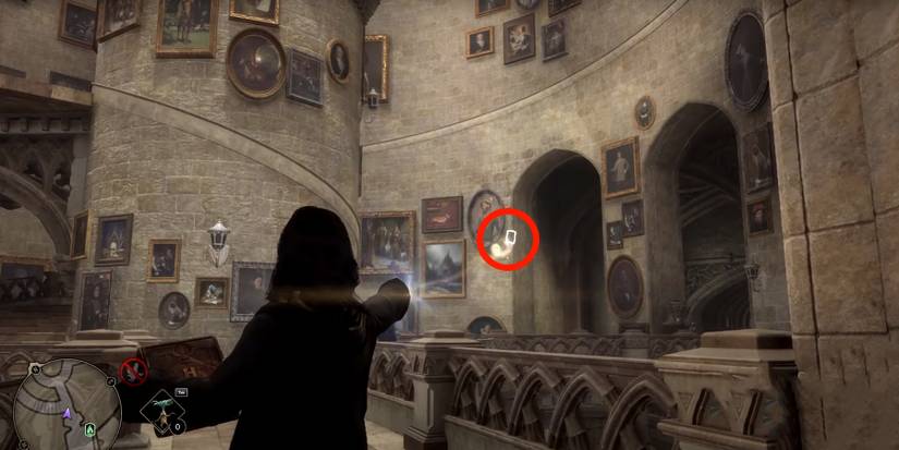 the grand staircase field guide page 1 location in hogwarts legacy