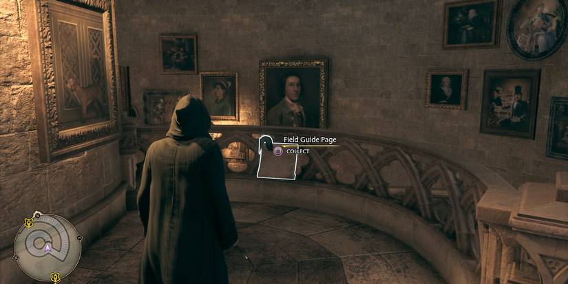 the grand staircase field guide page 11 location in hogwarts legacy