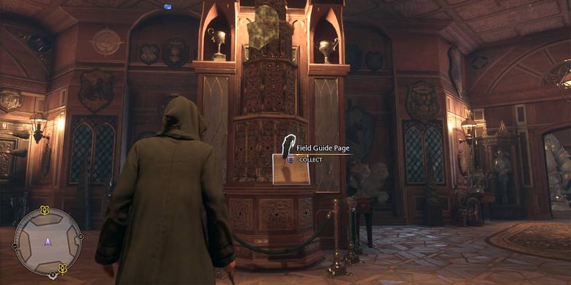 the grand staircase field guide page 16 location in hogwarts legacy