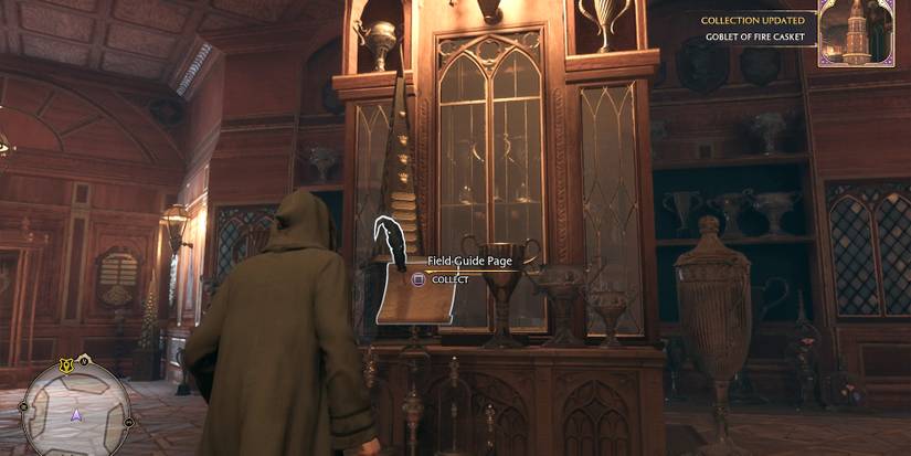 the grand staircase field guide page 17 location in hogwarts legacy