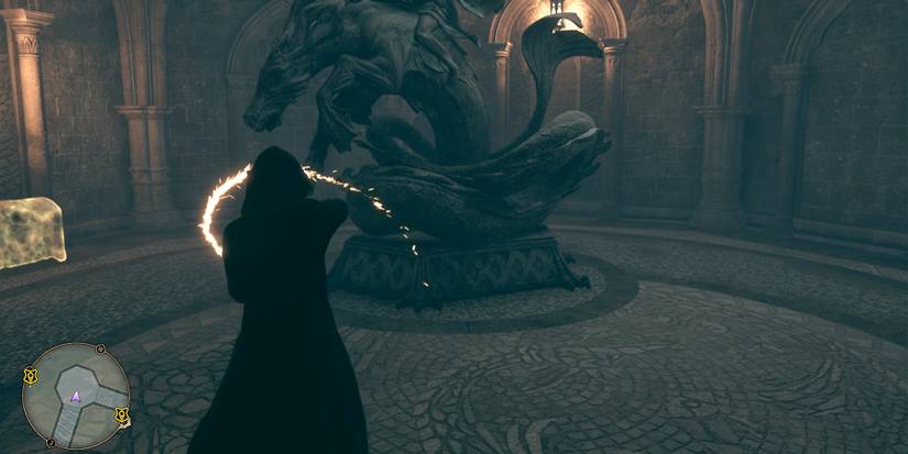 the grand staircase field guide page 25 location in hogwarts legacy