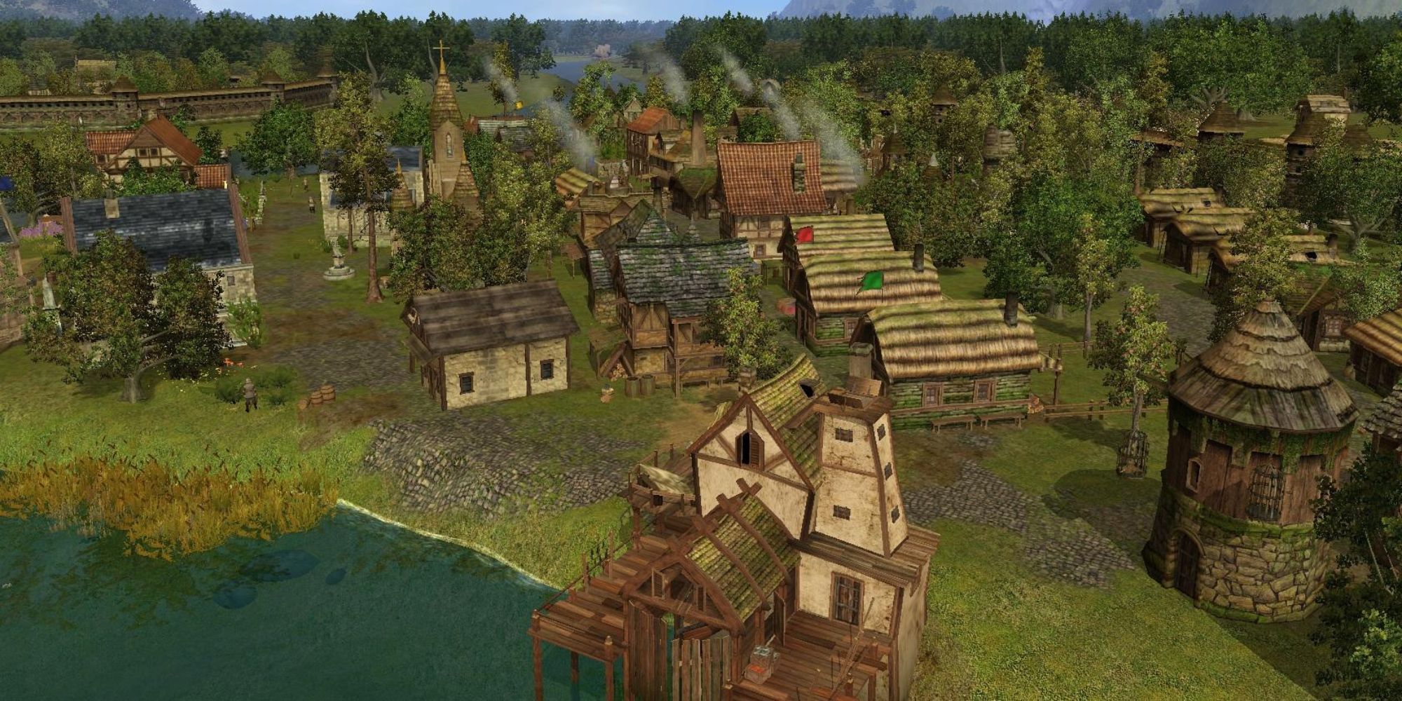 Sebuah kota di The Guild 2: Renaissance