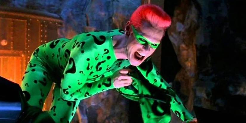 The Riddler Batman Forever Tennis Court Riddle Jim Carrey