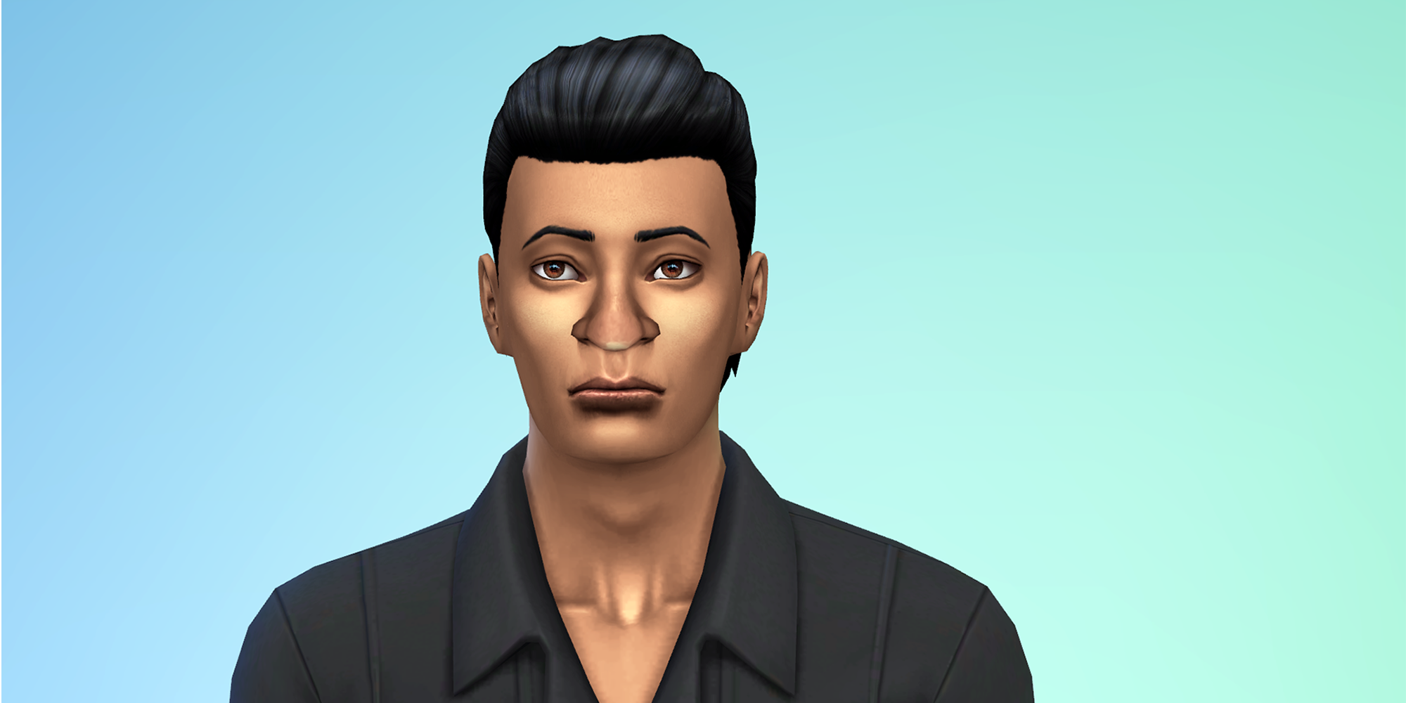 An aged up Alexander Goth after his family's refresh