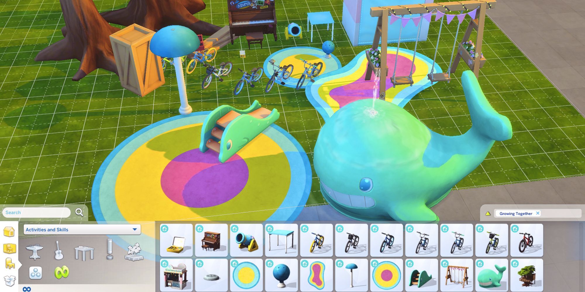 The Sims 4 Growing Together Activities & Skills