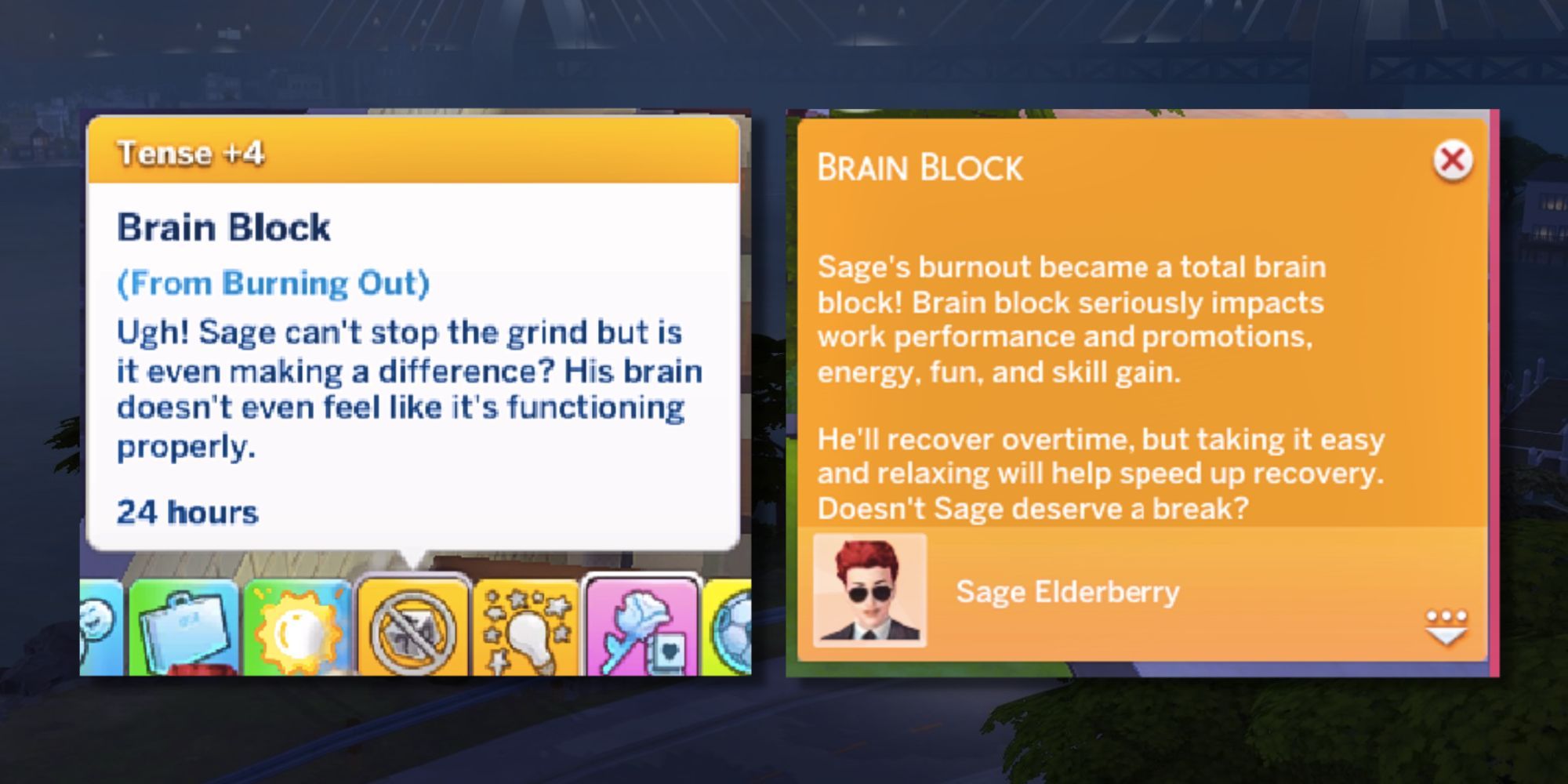 The Sims 4 Growing Together Brain Block