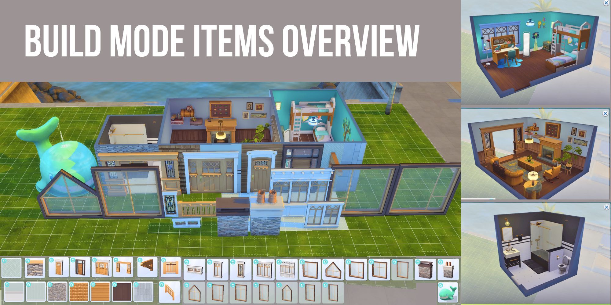 The Sims 4 Growing Together Build Mode Items Overview