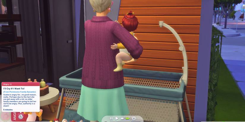 The Sims 4 Growing Together Family Dynamic Moodlet