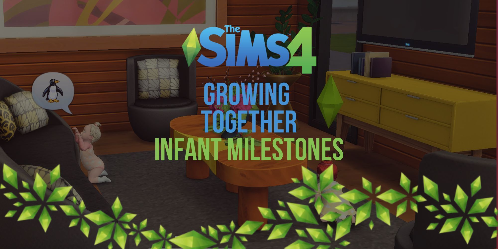 The Sims 4 Growing Together All Infant Milestones And How To Unlock