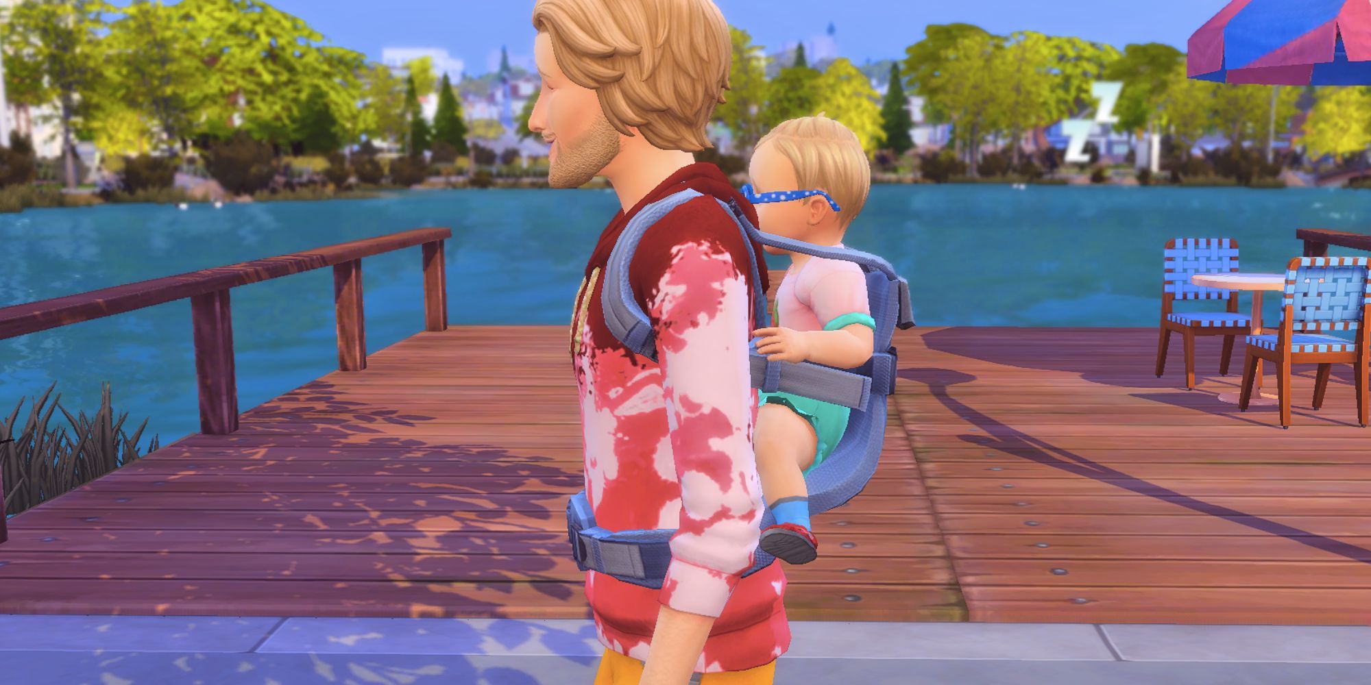 The Sims 4 Growing Together Infant Power Walk