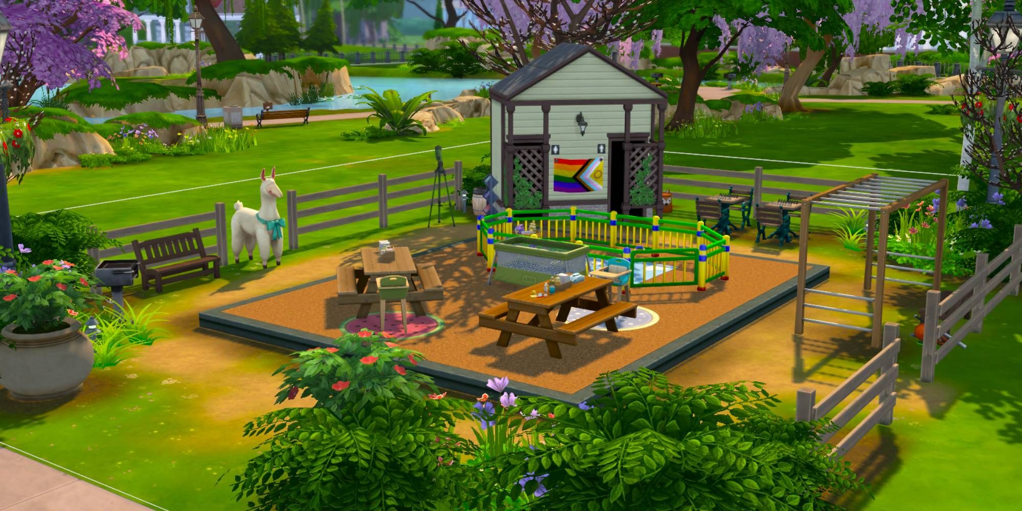 The Sims 4: 8 Best Playparks And Infant Lots On The Gallery