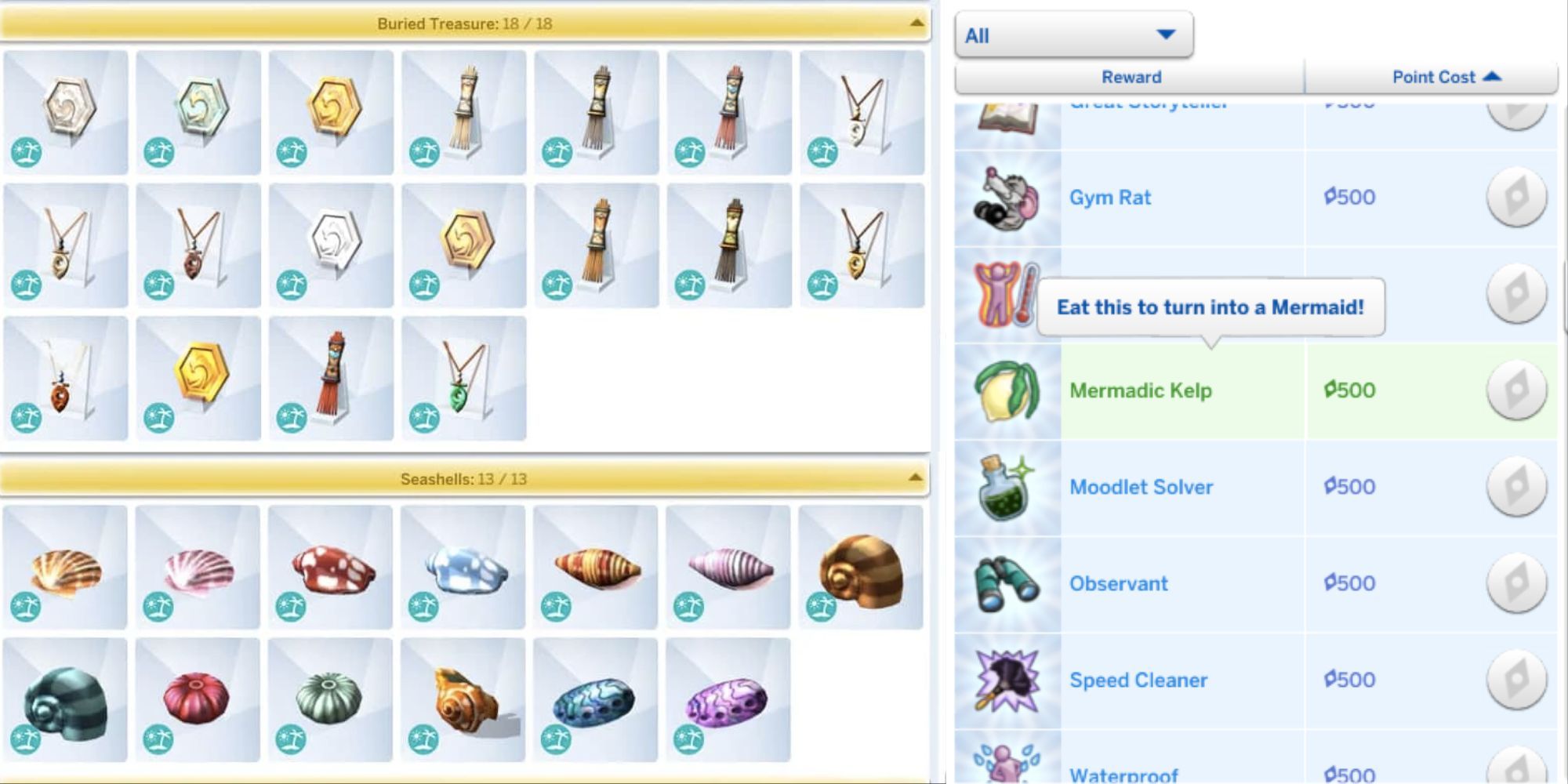 The Sims 4 Sulani Collections and Mermaidic Kelp