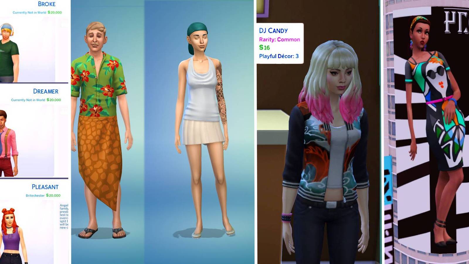 The Sims 4 Townie Refresh Suggestions