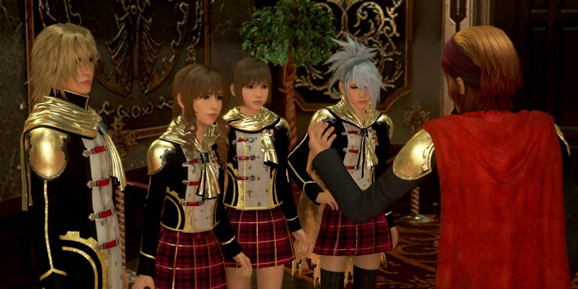 The students in Final Fantasy Type-0 Cropped