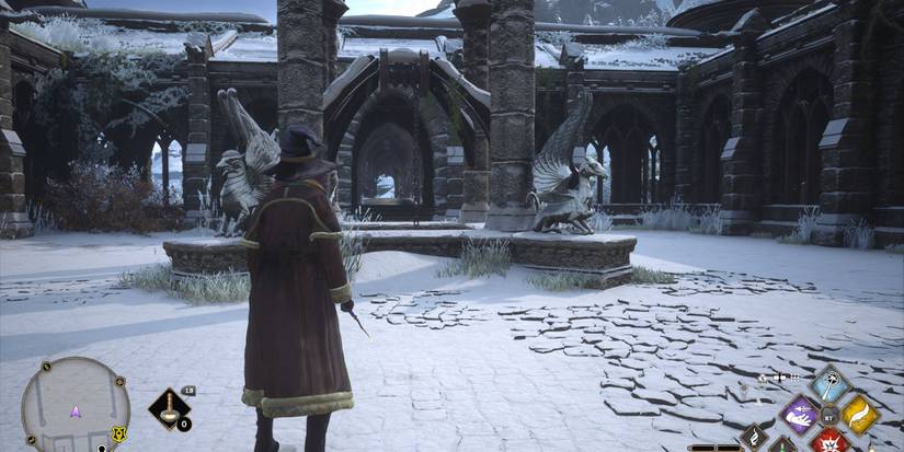 The well of four beasts field guide page location Hogwarts Legacy