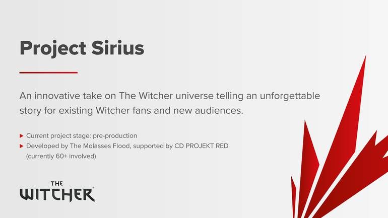 the witcher project sirius