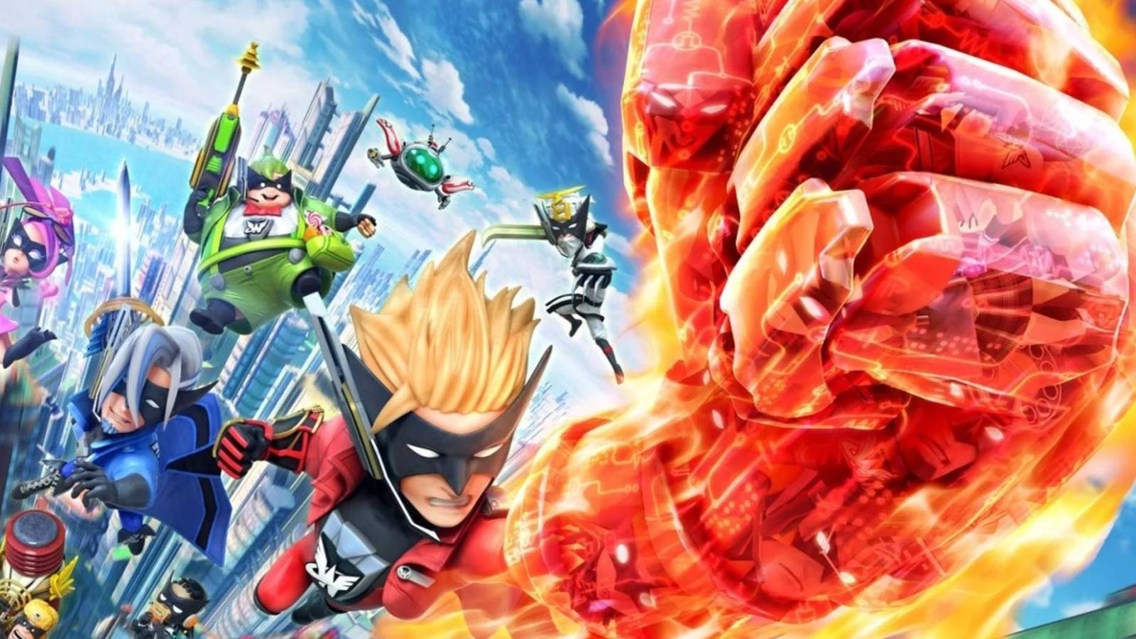 Promo art for The Wonderful 101 Remastered