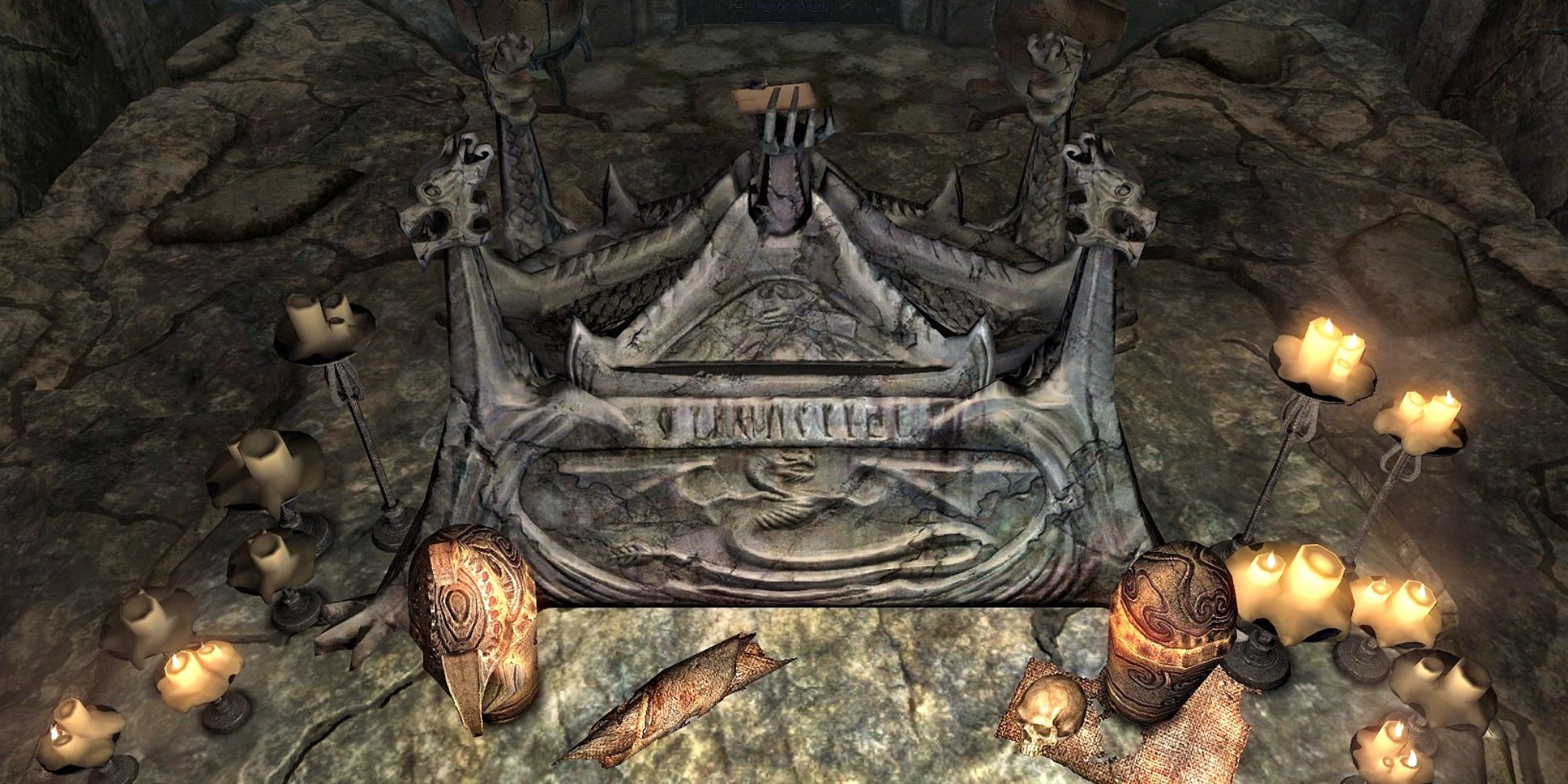 Skyrim Jurgen Windcaller's sarcophagus