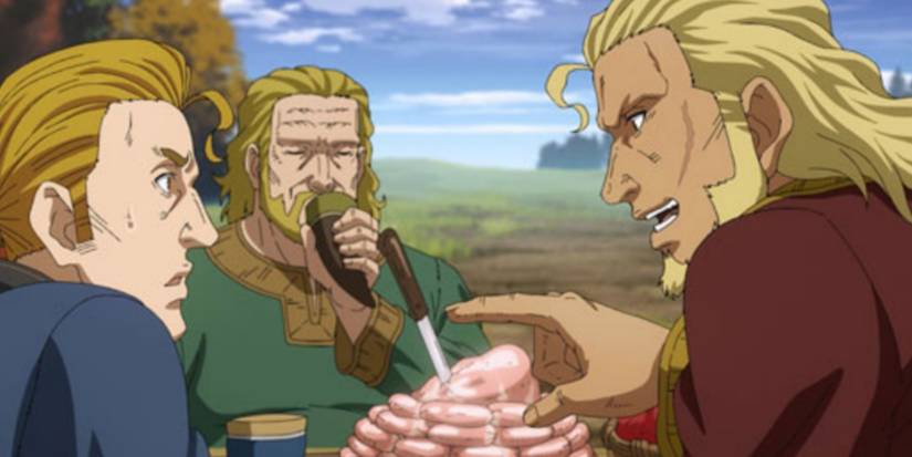 Thorgil and Olmar in Vinland Saga