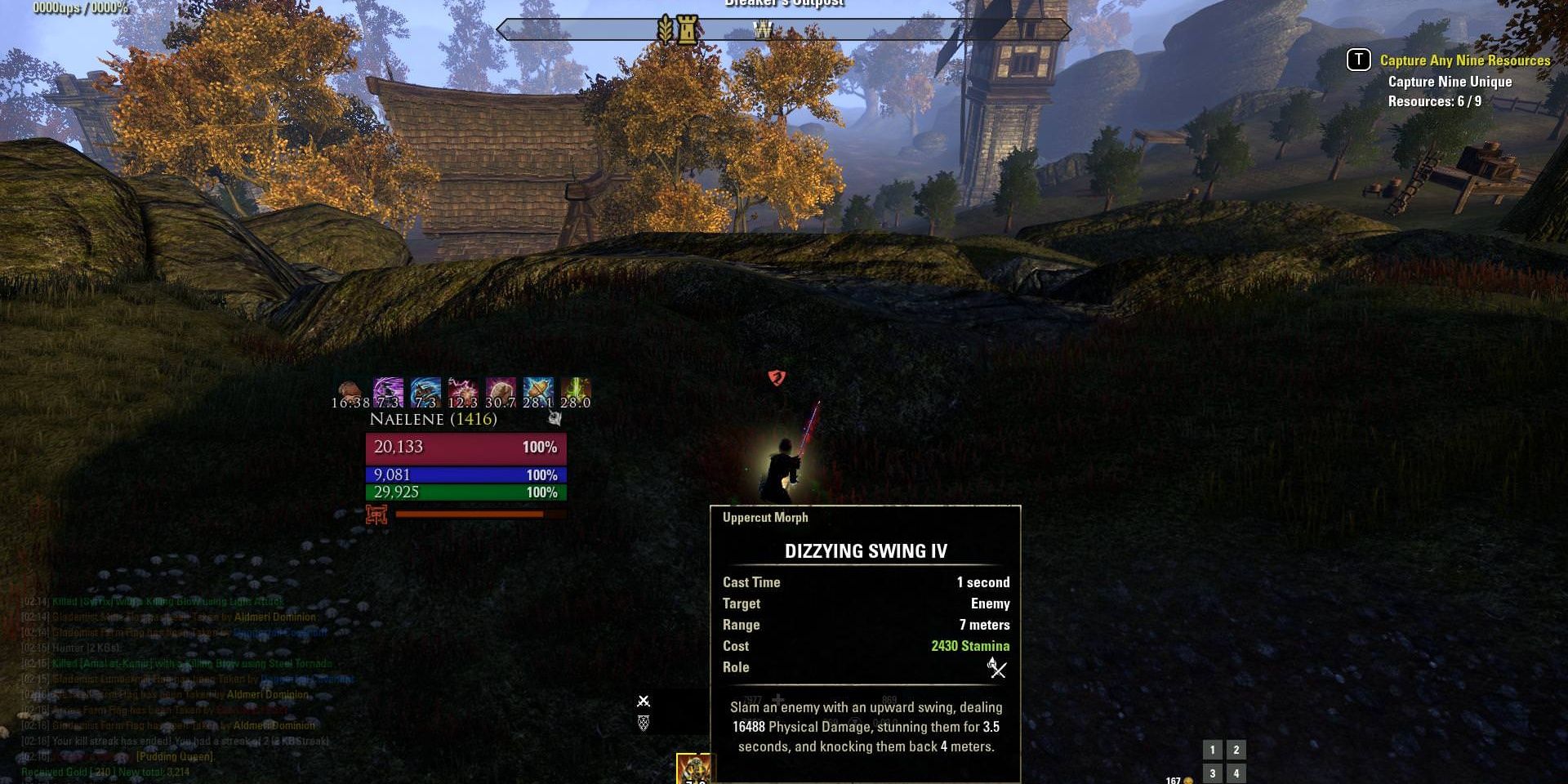 trying to use the uppercut skill in ESO Cropped