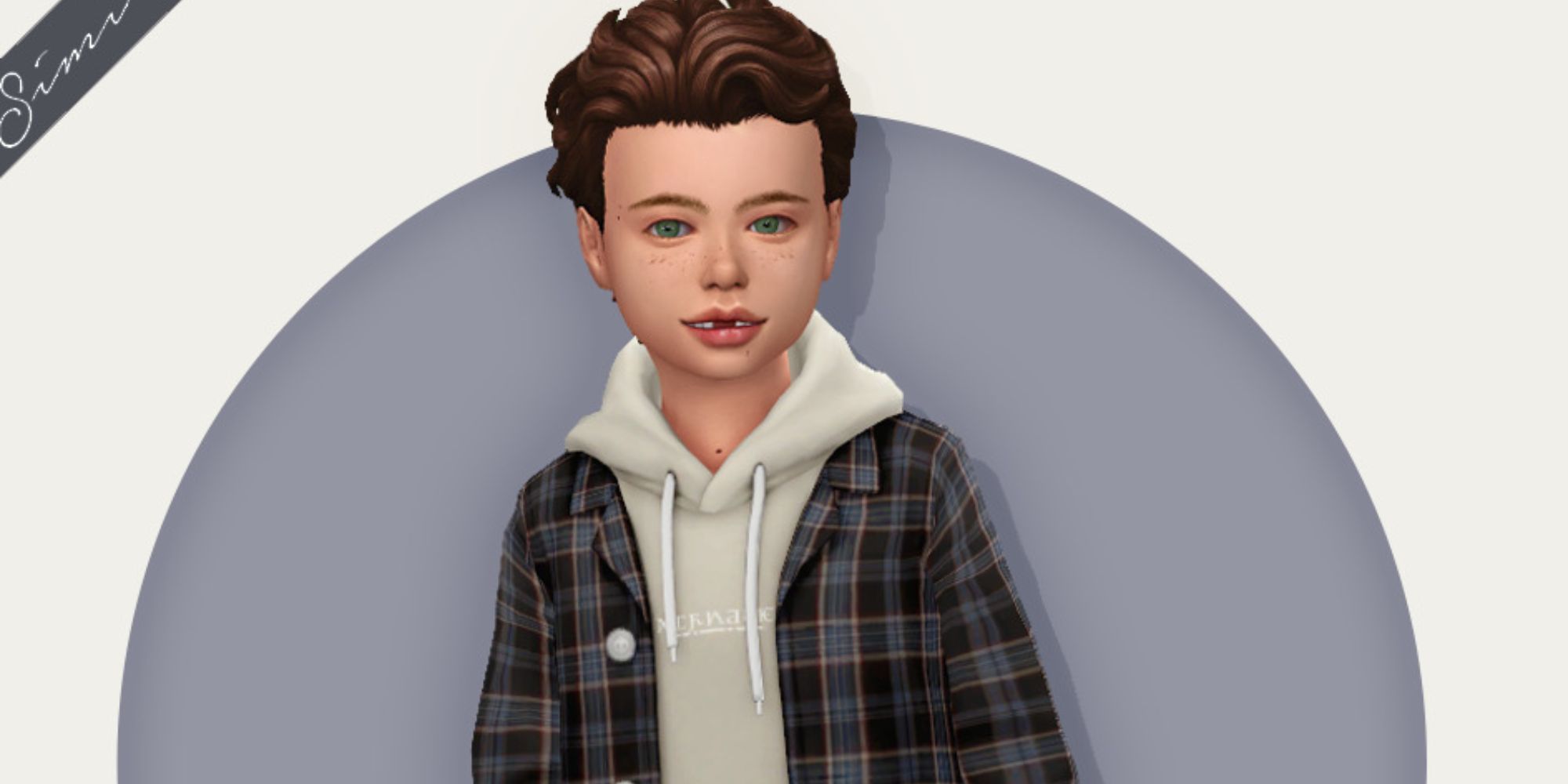 Custom hoodie for a child Sim, The Sims 4