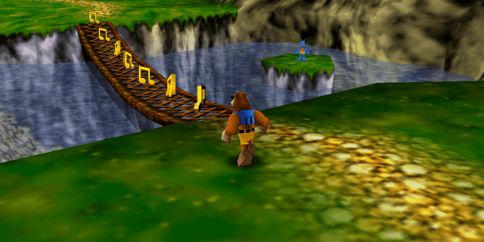 Banjo-Kazooie gameplay