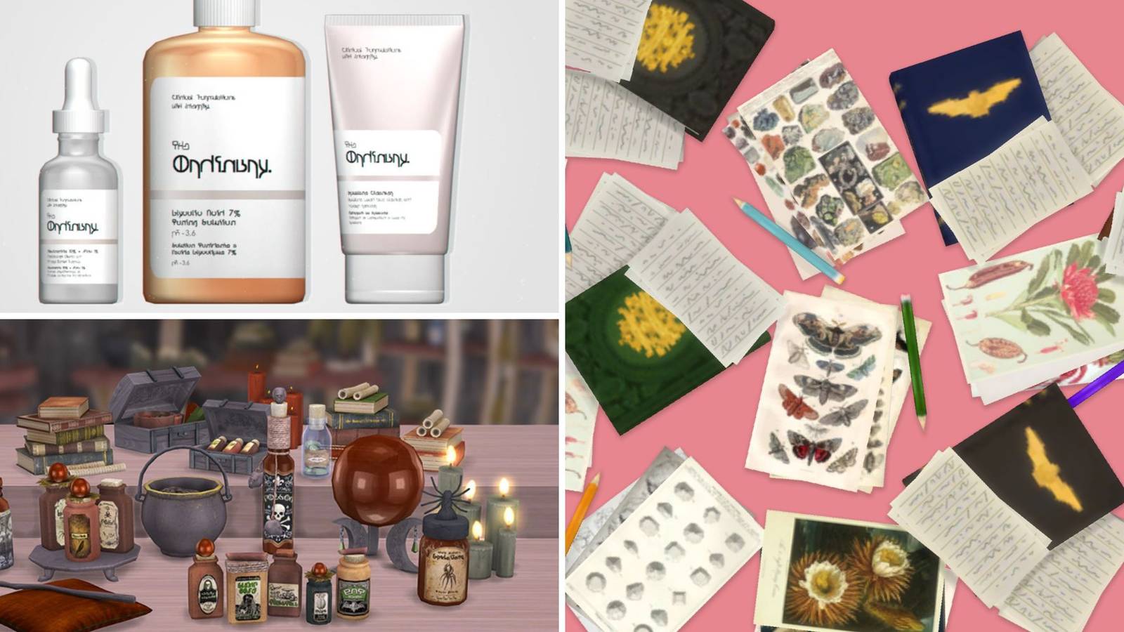 Various clutter items for The Sims 4