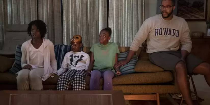 Adelaide, Jason, Zora and Gabe Wilson in Us