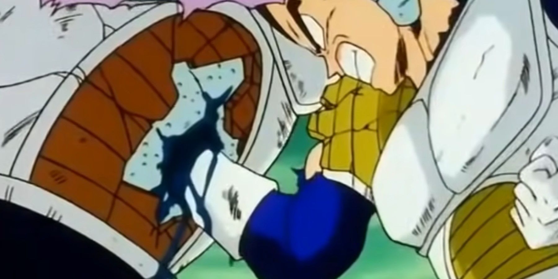 Vegeta killing Zarbon