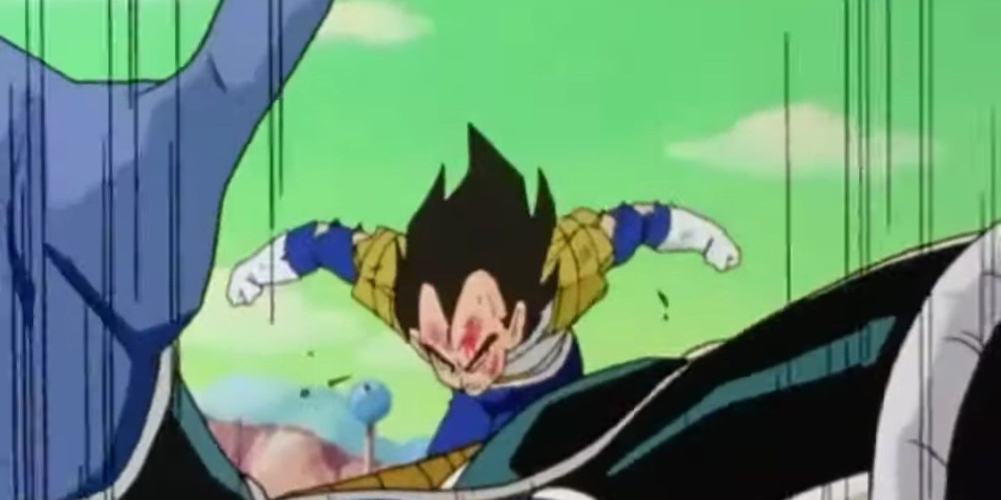 Vegeta kills Burter