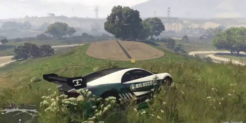 vehicle driving to Lago Zancudo Facility