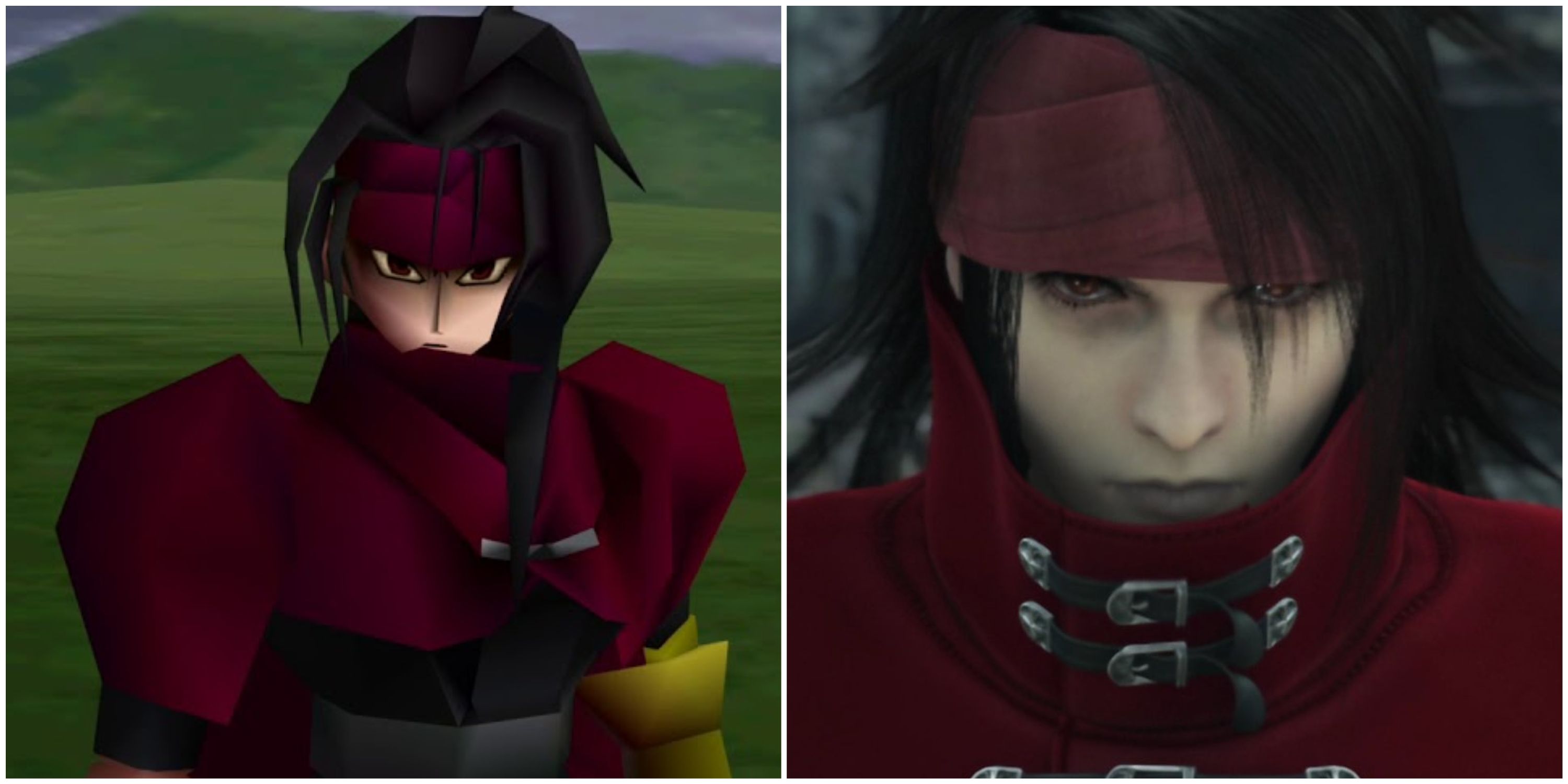 Vincent in Final Fantasy 7 and Advent Children