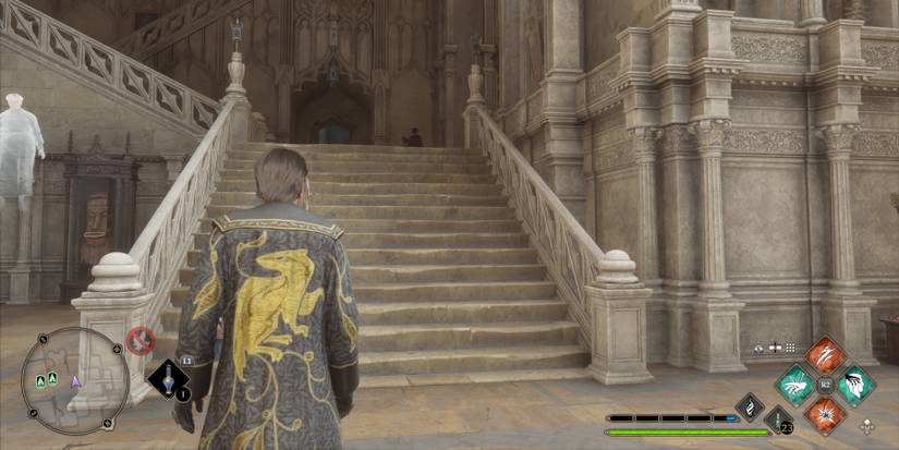 Exploring The Bell Tower Courtyard in Hogwarts Legacy