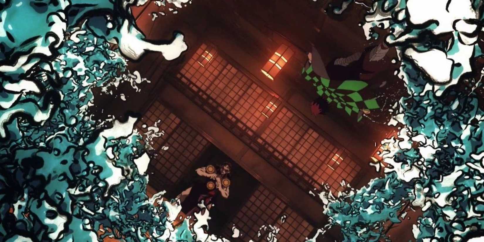 Water Breathing Ninth Form - Splashing Water Flow, Turbulent in Demon Slayer (1)