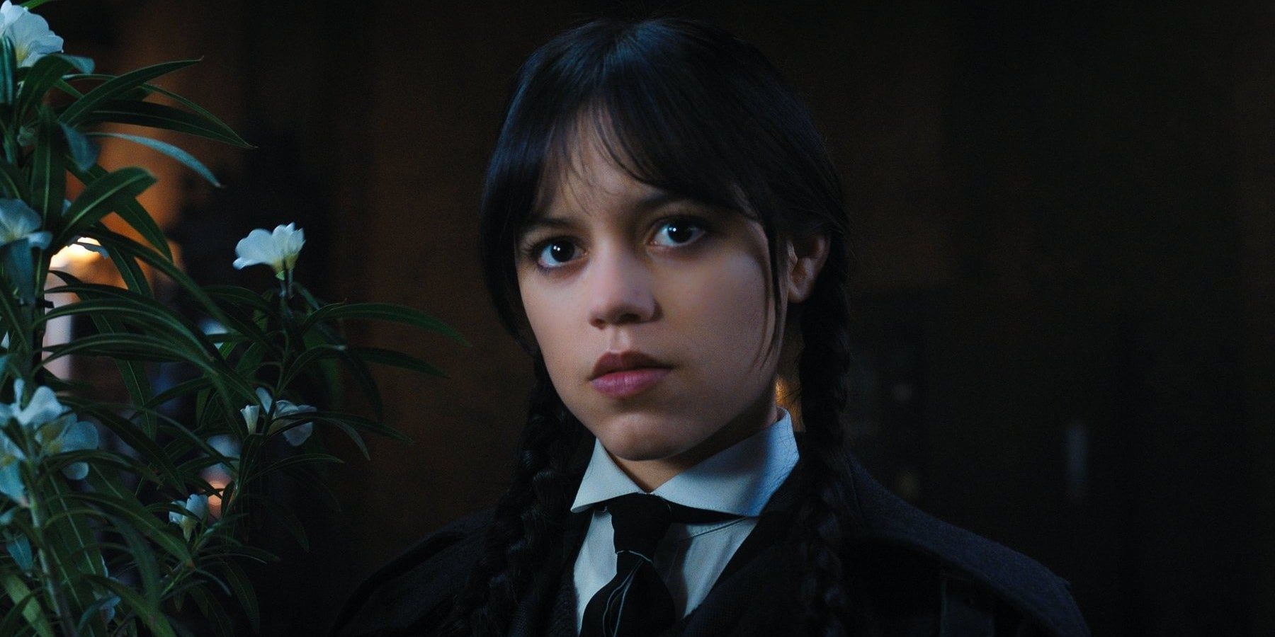 Jenna Ortega as Wednesday in Wednesday