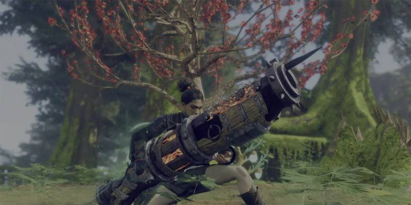 Wild Hearts - Hunter Holding Hand Cannon