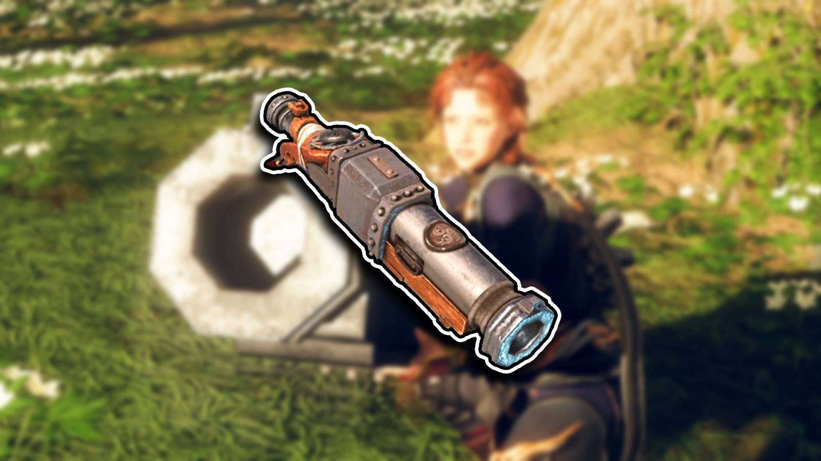 Wild Hearts - Player Character Aiming Cannon With Hand Cannon PNG On Top As Handcannon Guide Header Image