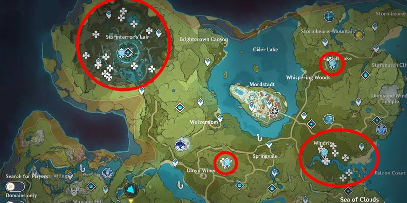 windwheel aster locations in genshin impact